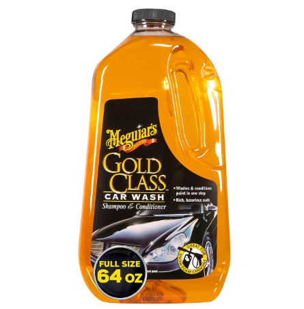 MEGUIAR'S GOLD CLASS CAR WASH SHAMPOO & CONDITIONER - 64OZ